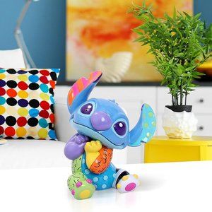 Enesco Disney by Britto Lilo and Stitch Miniature Figurine, 3.54 Inch